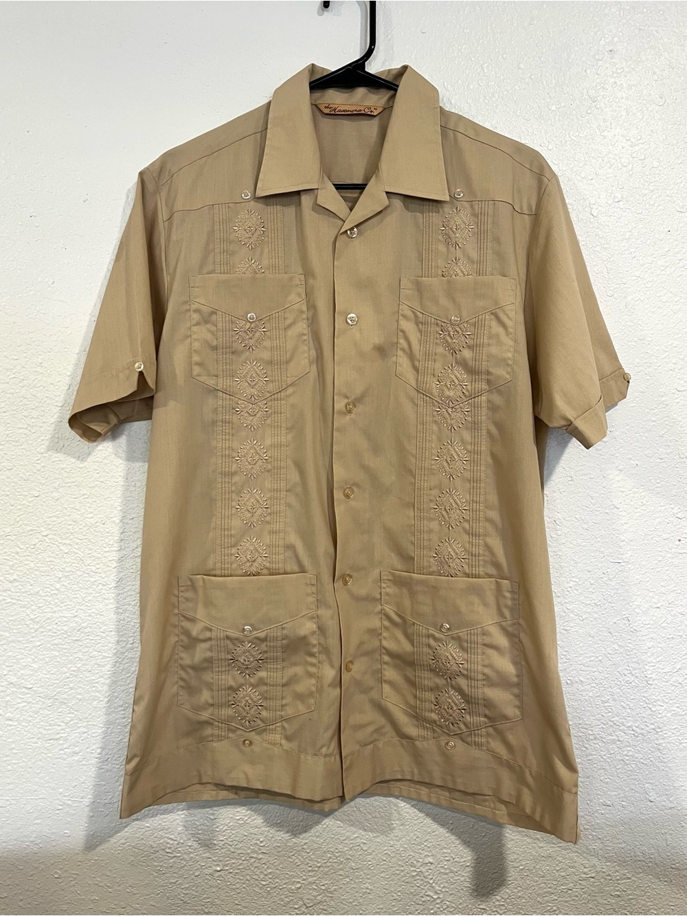 The Havanera Co. Guayabera Shirt Size Small